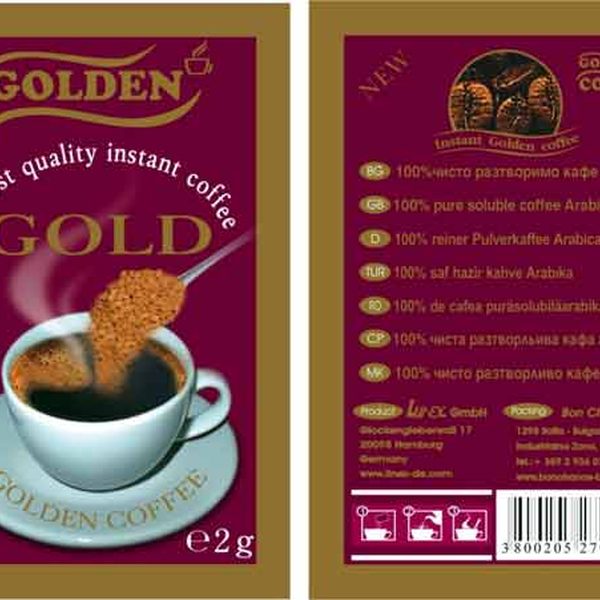 Опаковки за кафе Golden